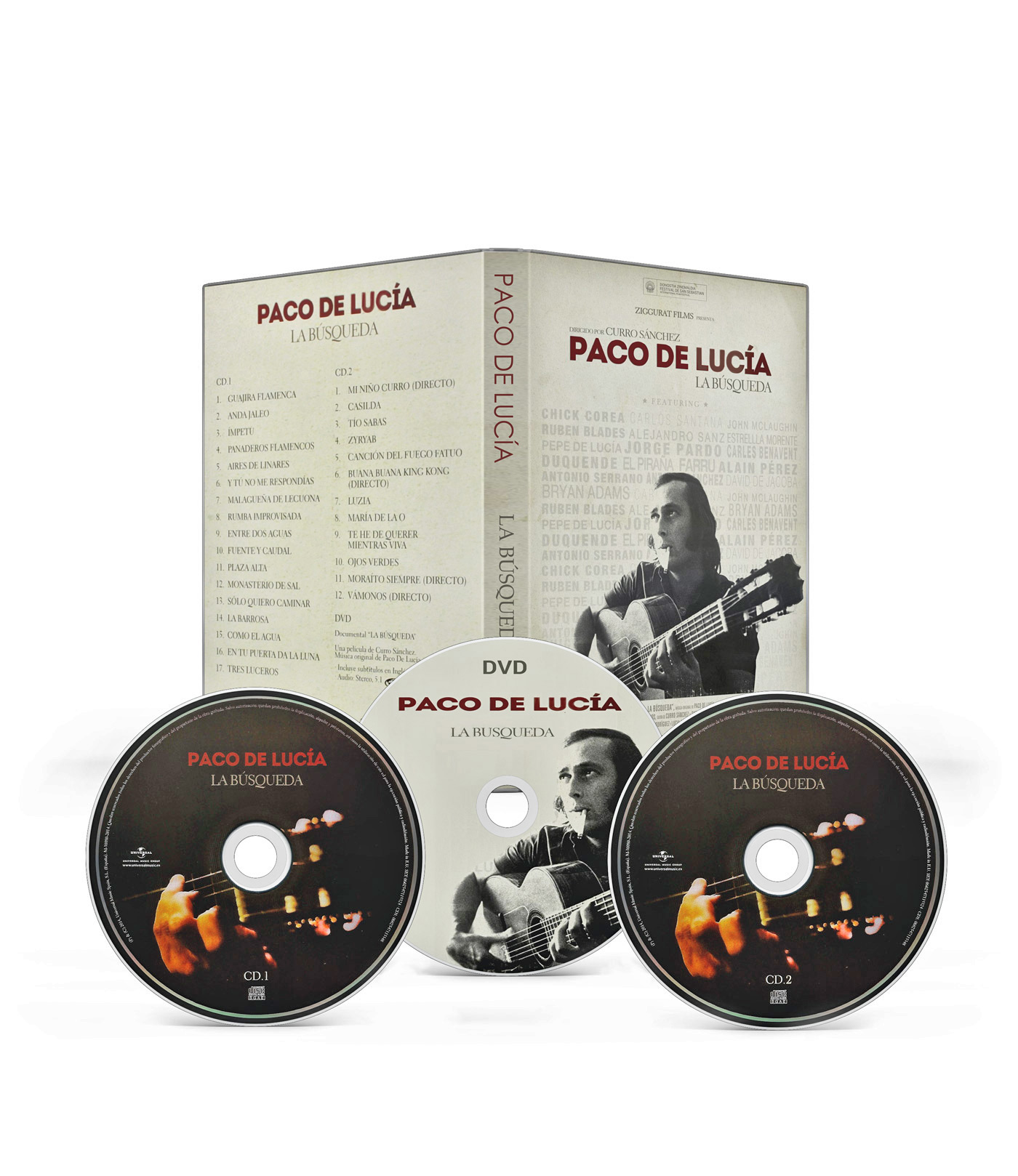 La Busqueda Paco de Lucia › CD › La Sonanta - Flamenco