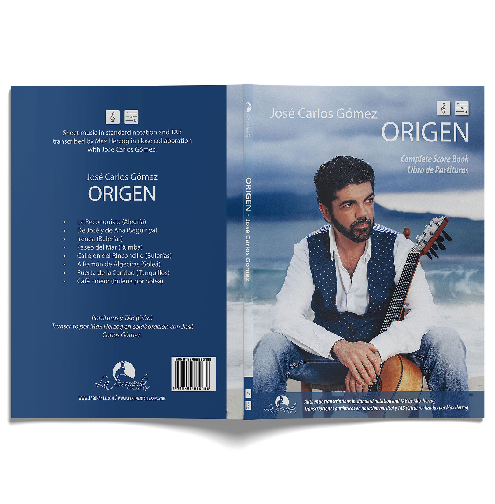 ギター楽譜集ホセ・カルロス・ゴメス-オリゲン