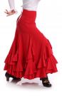 Flamenco Dance Skirt Triana FL Red
