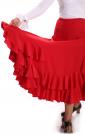 Flamenco Dance Skirt Triana FL Red