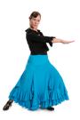Flamenco Dance Skirt Triana FL Blue size S