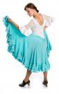 Flamenco Dance Skirt Triana W Light Blue size S