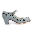 Flamenco dance Shoe Topos Blue/Black