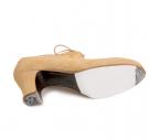 Flamenco dance Shoe Angetio Suède Beige