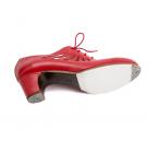 Flamenco dance Shoe Ingles Calado Red