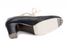 Flamenco dance Shoe Candor Blue/beige