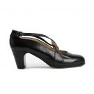 Flamenco dance Shoe Cruzado II Black