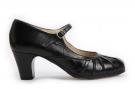 Flamenco dance Shoe Plisado Black