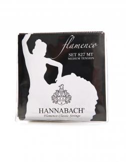 フラメンコギターの弦は827メディアテンションをHannabach