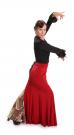 Flamenco Dance Skirt Azabache VII Bur/73-44C6