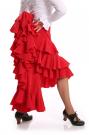 Flamenco Dance Skirt Triana FL Red